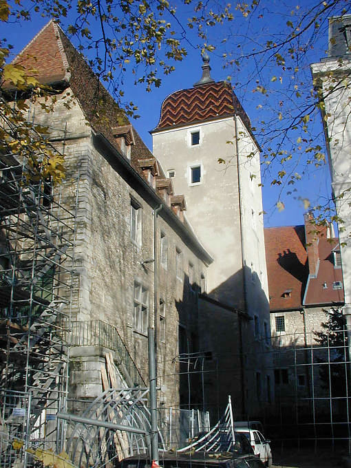 Besançon, arrière du Palais Granvelle - France
