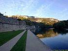 Besançon, au bord du Doubs, France.