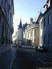 Besançon, rue du Palais de Justice, France.