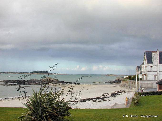Sable blanc, Bénodet, Bretagne - France