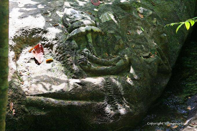 Vestige archélogique de Kbal Spean, Angkor, Cambodge