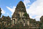 Tour du sanctuaire central, Banteay Samre, Cambodge.