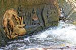 New Vishnu at Kbal Spean site, Cambodge.
