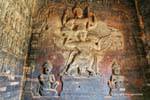 Vishnu chevauchant un garuda, Prasat Kravan, Cambodge.