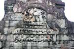 Kinnaris de grès, Preah Khan, Cambodge.