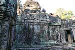 Dans le cloître, Preah Khan, Cambodge.