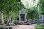 Une des entrées dans le complexe de Preah Khan, Cambodge.