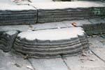 Forme d'escalier Preah Khan, Cambodge.