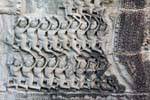 Frise de danseuses célestes, Angkor Wat, Cambodge.
