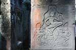 Danseuses aux lotus Bayon Angkor-Thom, Cambodge.