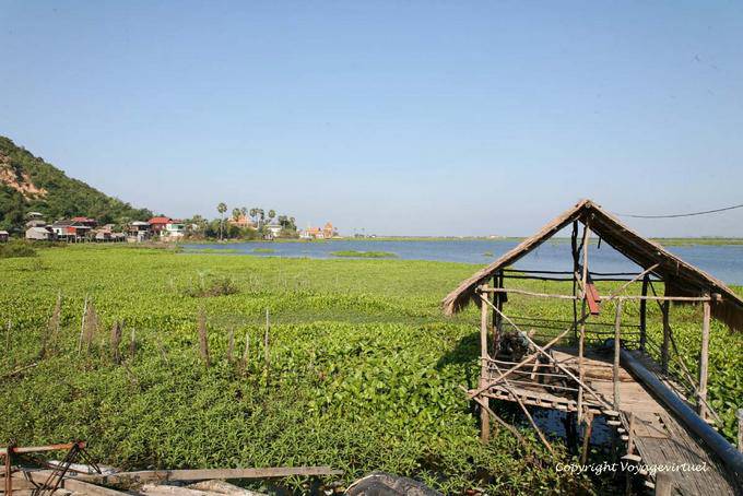 Ponton vers Chong Khneas, Tonlé Sap - Cambodge