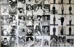Les gardiens photographiaient les corps mutilés de leurs victimes, Musée du Génocide, Phnom Penh, Cambodge.