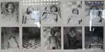 Photographies de suppliciés, musée du génocide khmer, Phnom Penh, Cambodge.