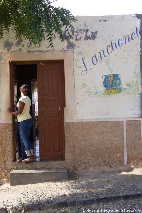 Fogo, São Filipe Lanchonet restaurant - Cap Vert