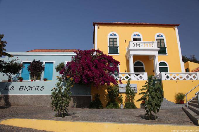 Fogo, São Filipe le bistrot - Cap Vert
