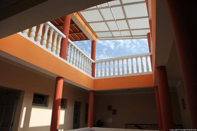 Fogo, São Filipe, lumiere d'hôtel - Cap Vert