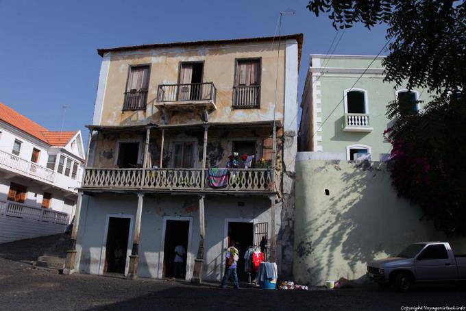Fogo, Sobrados détruit, São Filipe - Cap Vert