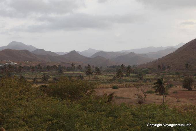 Santiago, paysage intérieur - Cap Vert