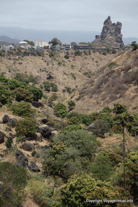 Santiago, Picos village sur montagne - Cap Vert