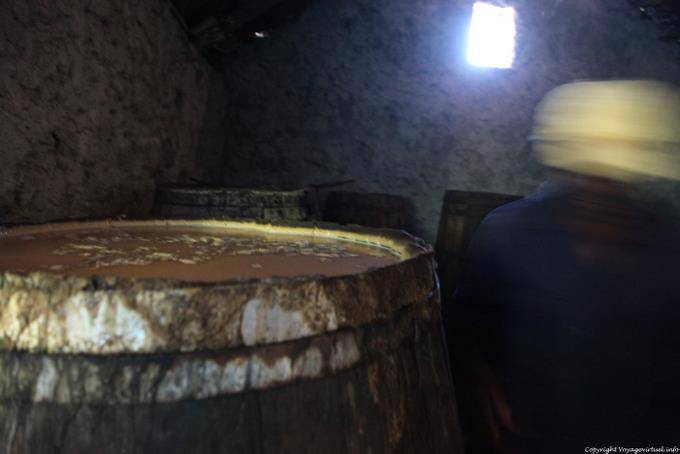 Santo Antão, fermentation Lombo de Pico Xoxo Santo Antão - Cap Vert