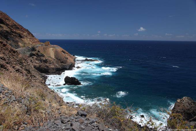 Santo Antão, Paúl, vue océanique - Cap Vert