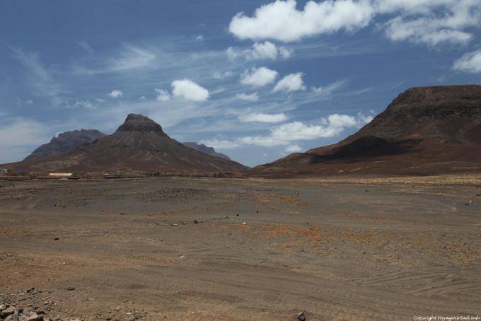São Vicente, Calhau, paysage de cow boy - Cap Vert