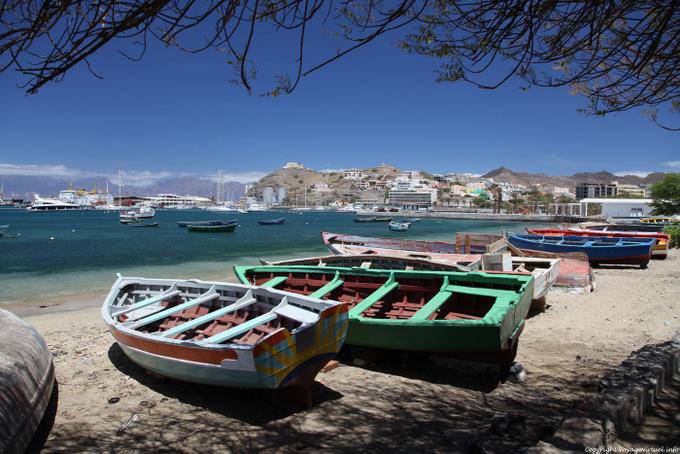 São Vicente, port de pêche, Mindelo, vue générale - Cap Vert