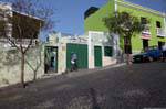 Fogo, San Filipe, rue en pente, Cap Vert.