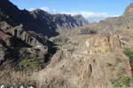 Santo Antão, Ribeira Grande, entre les montagnes, Cap Vert.