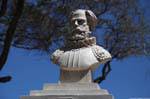São Vicente, praca Amilcar Cabral, Mindelo, autre buste, Cap Vert.