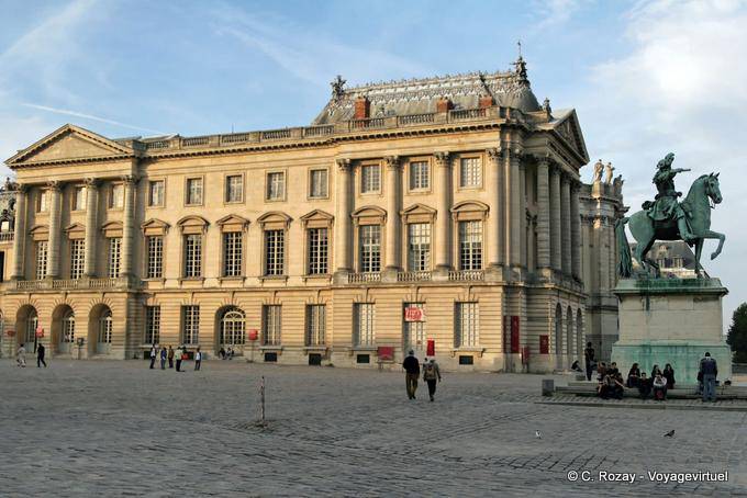 Aile Gabriel, Versailles