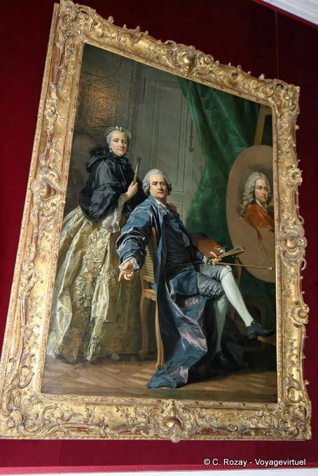 Pinceaux, peintre et peinture, Versailles