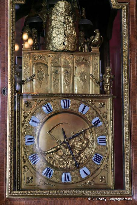 Horloge du Grand Apppartement du Roi, Versailles