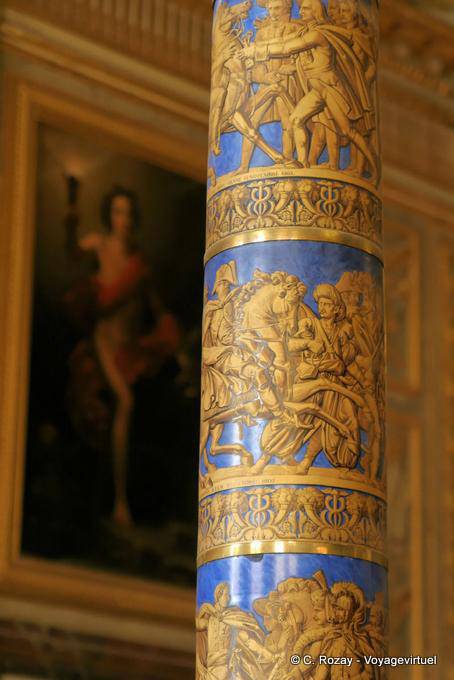 La Colonne d'Austerlitz, Salle du Sacre, Versailles