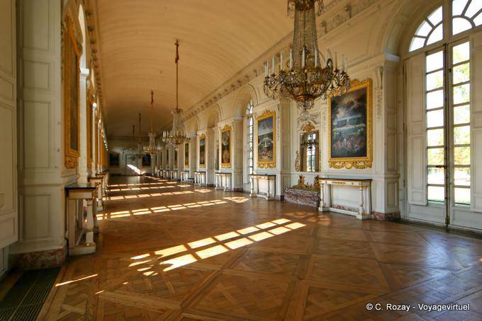 Grand Trianon, la galerie des Cotelle, Versailles