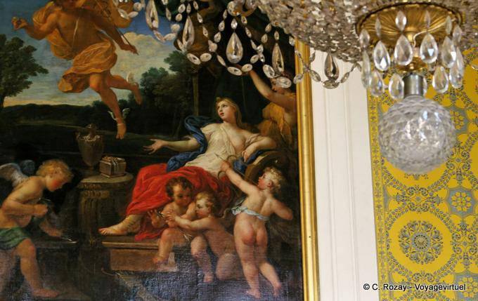 Tableau dans le Salon de famille, Grand Trianon, Versailles