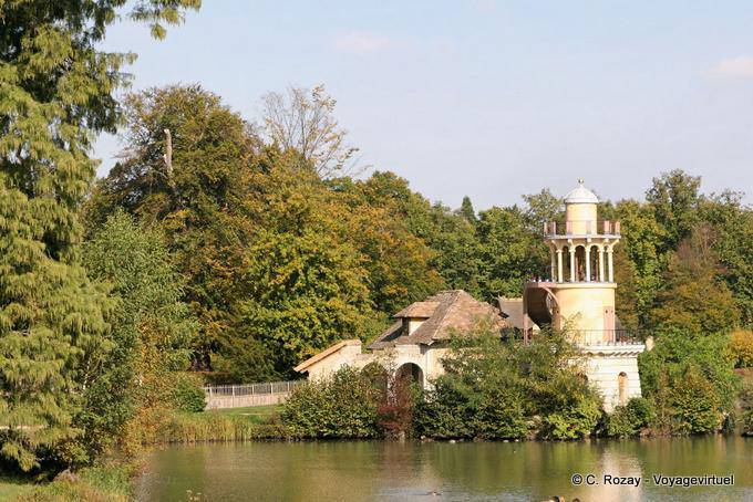 La tour de Marlborough, Hameau de la Reine, Versailles