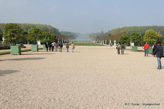 Entre les parterres de Latone, Versailles