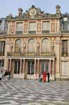 Horloge et appartements de l'attique, Versailles