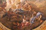 Fragment du plafond du salon d’Apollon, Grand Appartement, Versailles