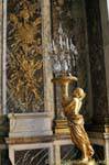 Dorure sur marbre Galerie des glaces, Versailles