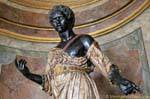 Salon des Hoquetons, Maure en marbre polychrome, Versailles