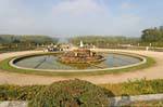 Perspective depuis les escaliers de Latone, Versailles