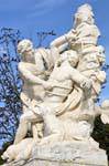 Statue d'Aristée et Protée par Slodtz, Bassin d'Apollon, Versailles