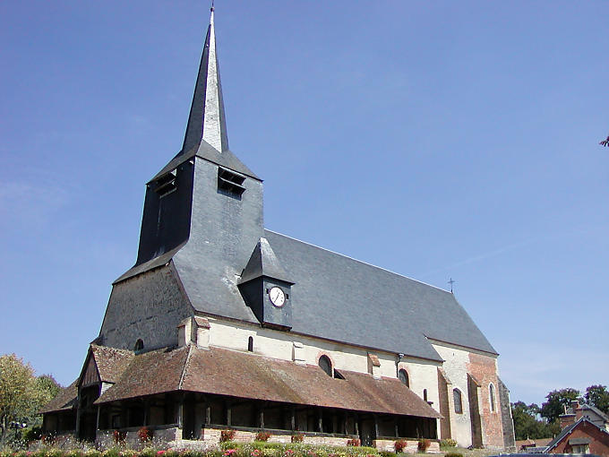 Eglise en Sologne, France.