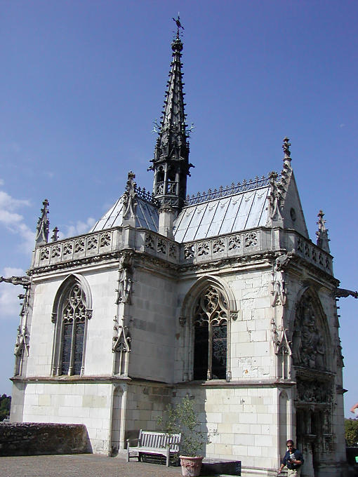 La Chapelle Saint-Hubert, Château d'Amboise, France.