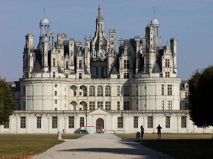 Château de Chambord, demeure de plaisance royale, France.