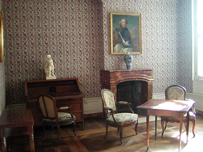 Appartement royal, Château de Chambord, France.