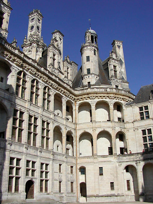 Eléments d'architecture, Chambord, France.