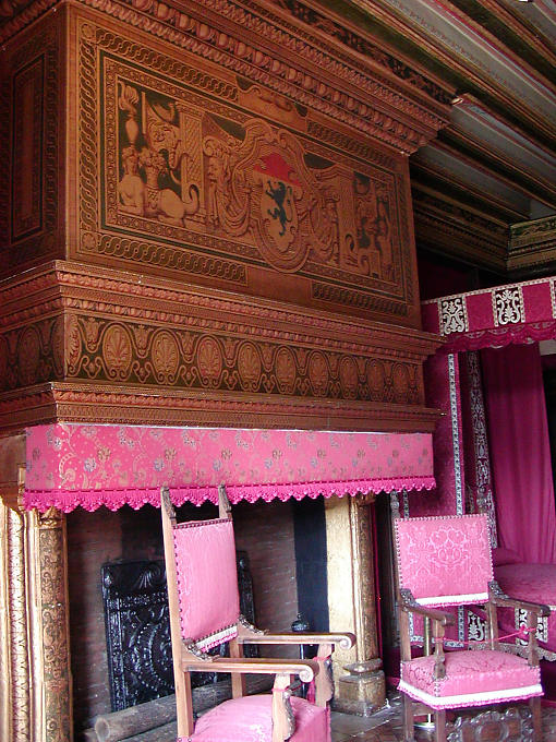 Chambre César de Vendôme, Chenonceau, France.